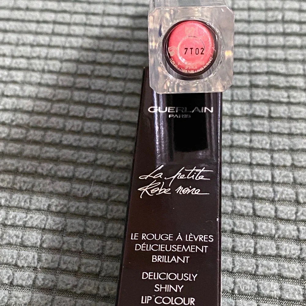 Guerlain Lipstick in Clear and Black Case